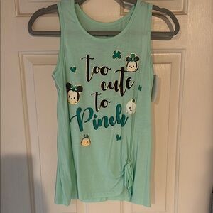 Mint Green Kids Tank Top